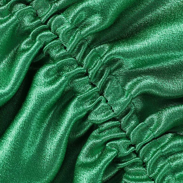 Levoire | Satin Robes À Bretelles Hautes Non Découpées