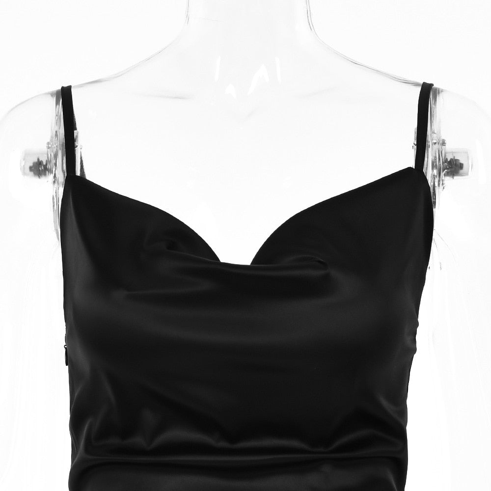 Levoire | Satin-Skinne Maxi-Robes