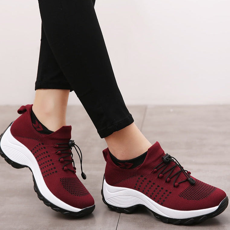 Levoire | Baskets Confort Orthopédiques Pour Femmes Rot