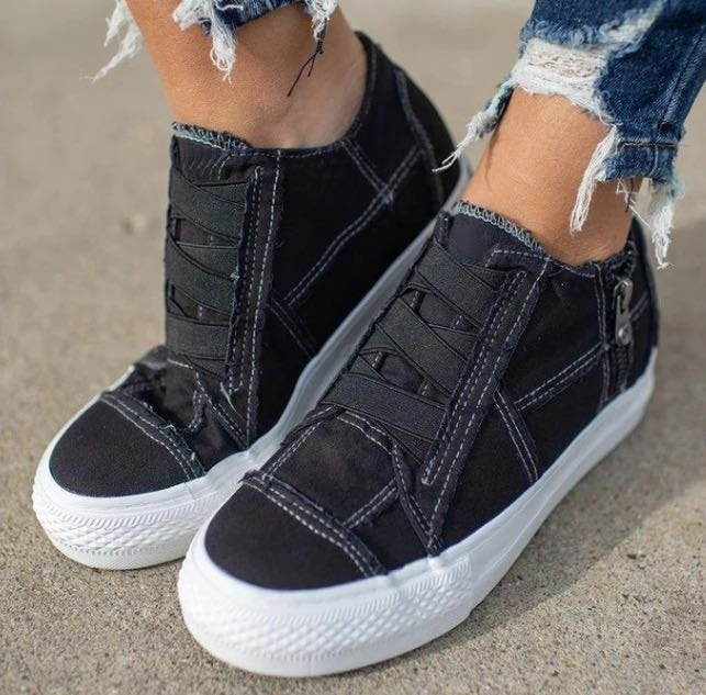 Levoire | Femmes Chaussures En Toile Noir