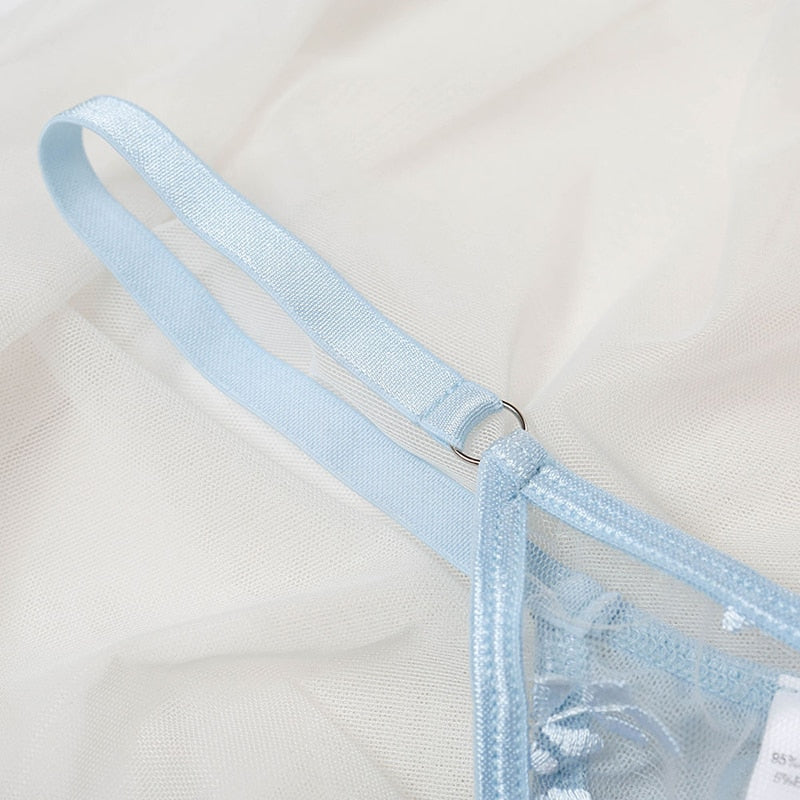Levoire | Ensemble Complet De Lingerie Avec Broderie