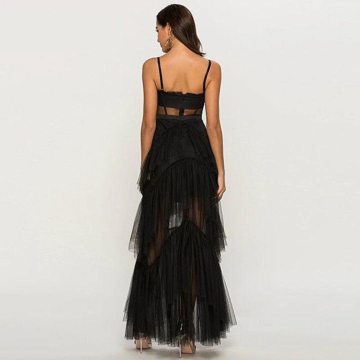Levoire | Robe Maxi Corset Blonde À Épaules Dénudées