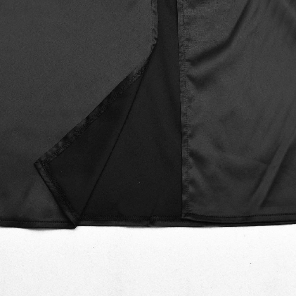 Levoire | Satin-Skinne Maxi-Robes