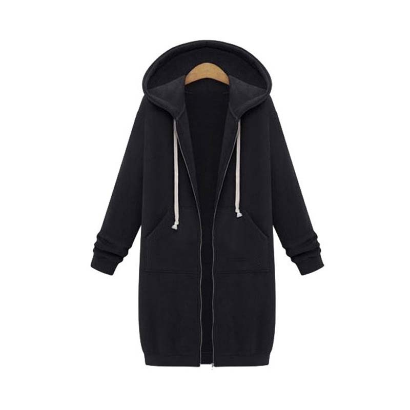 WOLF Long Sweatshirt Noir