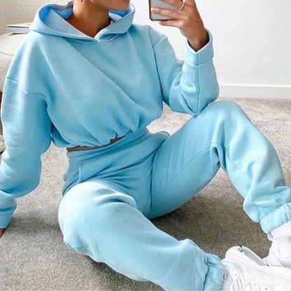 Levoire | Ensemble De Sport 2 Pièces Pour Femmes Bleu