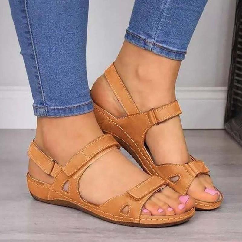 Levoire | Trottinette Stylée Pour Femmes Sandales brunes