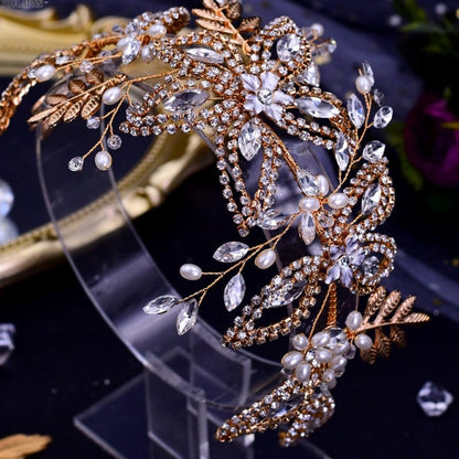 Levoire | Bandeau Mariage Tiara 305 G-Couronne