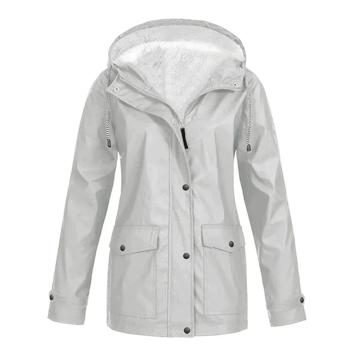 Levoire | Veste De Pluie Élégante Et Imperméable Argent