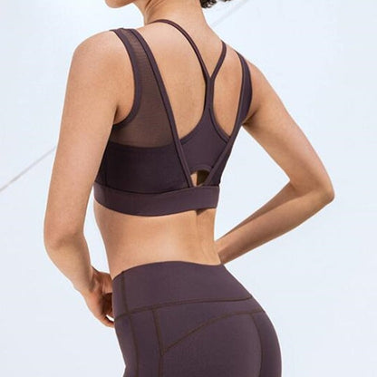 Levoire | Brassière De Sport Noire Sans Couture