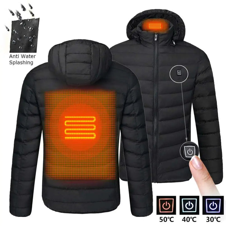 Levoire | Veste Chauffante Usb Intelligente Pour Homme