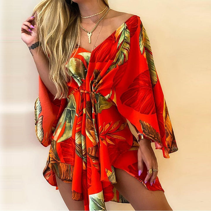 Levoire | Kimono Floral Léger Été Joyeux Rot
