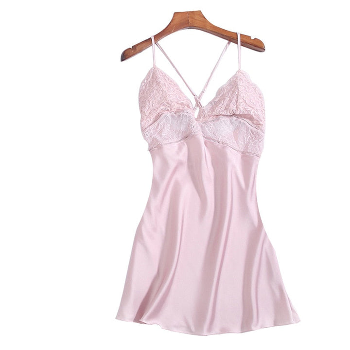 Levoire | Chemise De Nuit En Dentelle Rosarot