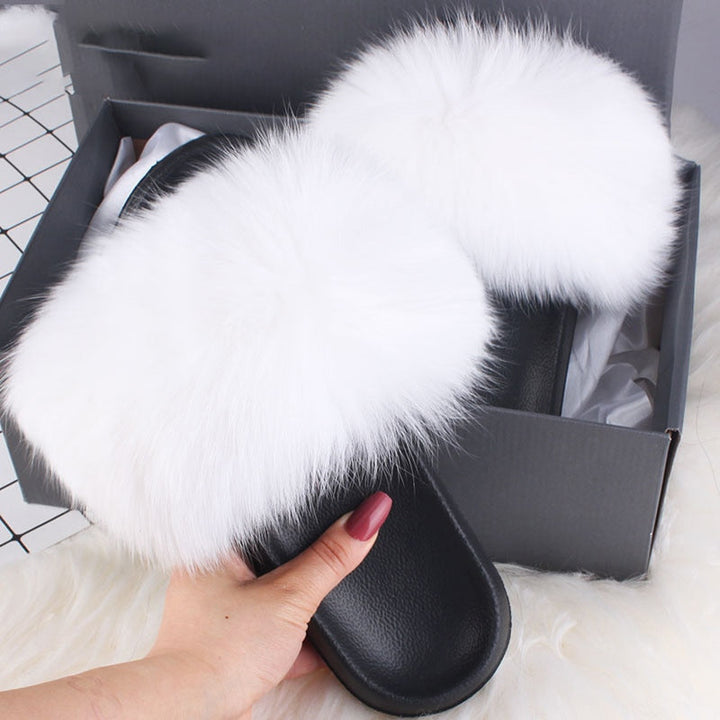 Levoire | Chaussons Chauds Pour Femmes, Pantoufles Douces Et Confortables Pour La Maison Blanc