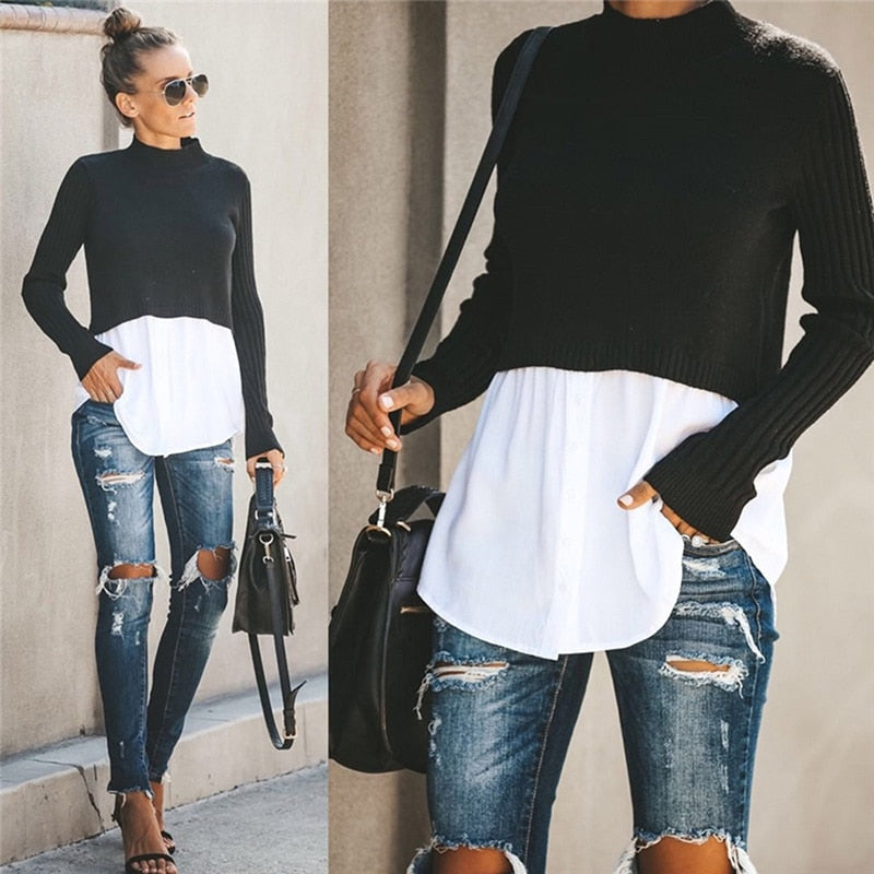 Levoire | Blouse Classique, Décontractée Et Élégante Noir