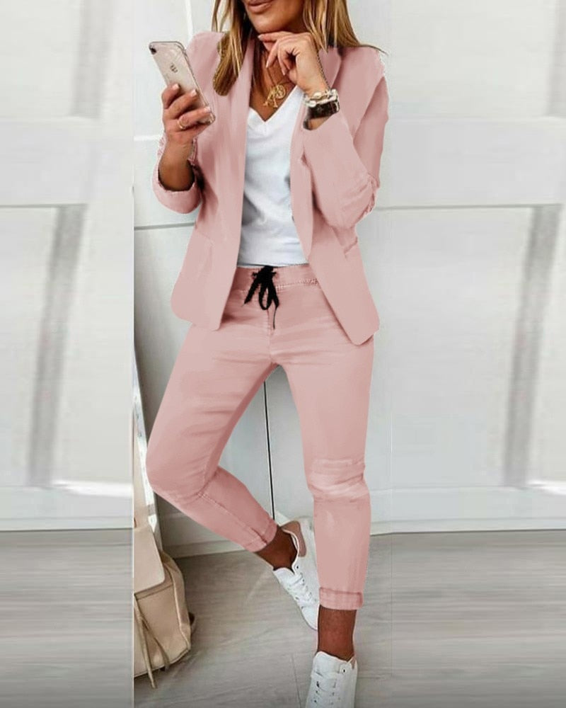 Levoire | Série De Blazers Élégante Rosa