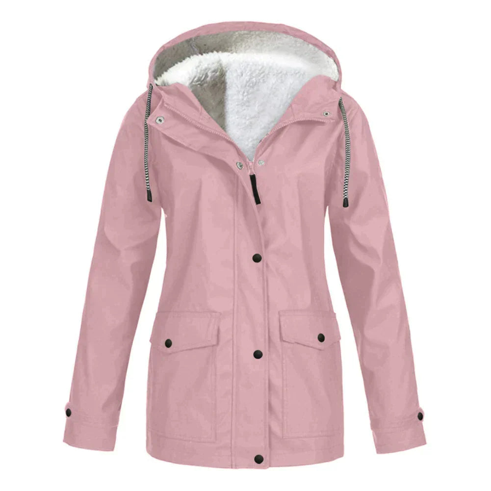 Levoire | Veste De Pluie Élégante Et Imperméable Rosa