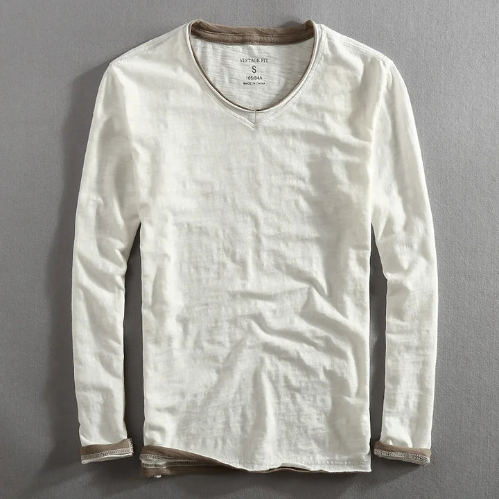 Levoire | Chemise pour hommes japonaise Blanc