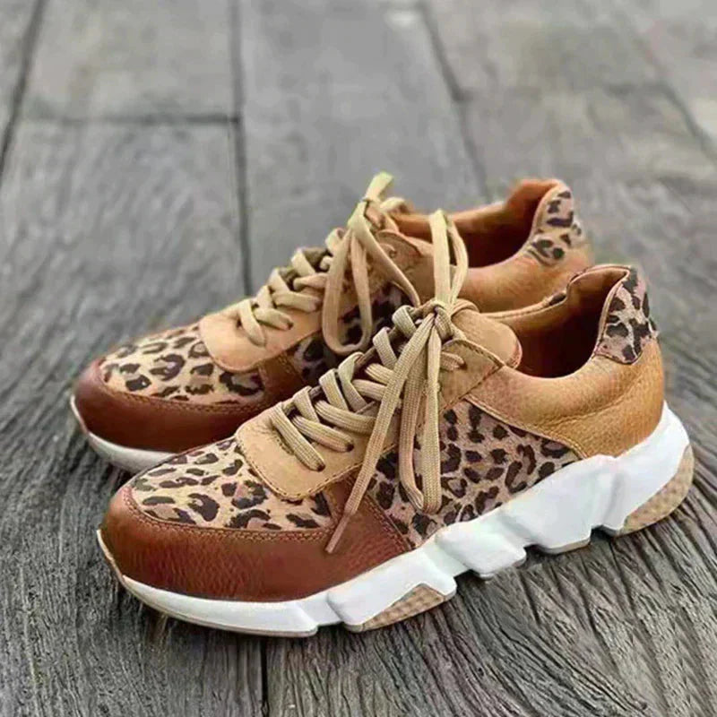 Levoire | Léger Antidérapant Semelle Épaisse Motif Léopard Chaussures Extérieures