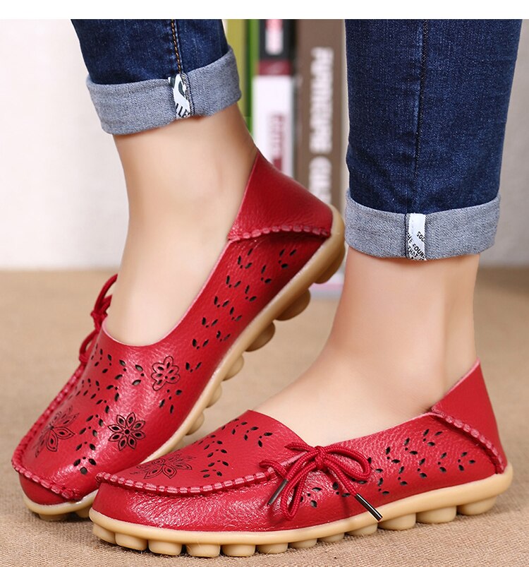 Levoire | Chaussures De Ballet À Enfiler Rot