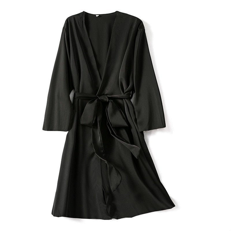 Levoire | Peignoir Pour Femmes Noir