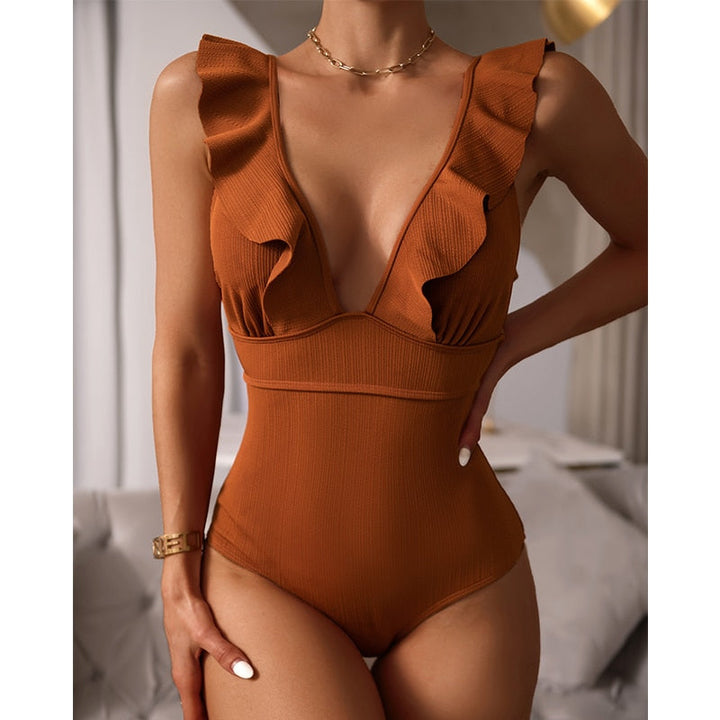 Levoire | Superbe maillot de bain Marron