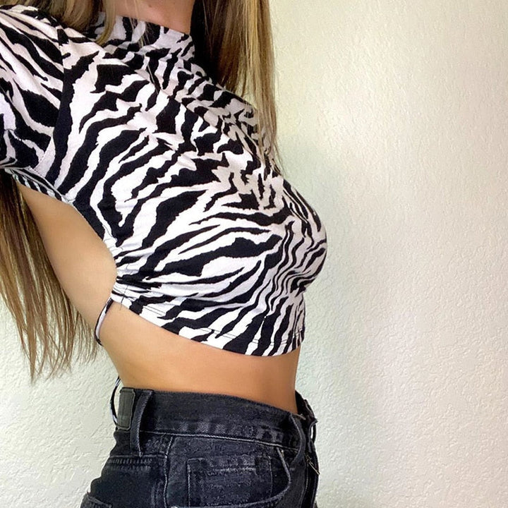 Levoire | Crop Top Avec Dos Ouvert Et Col