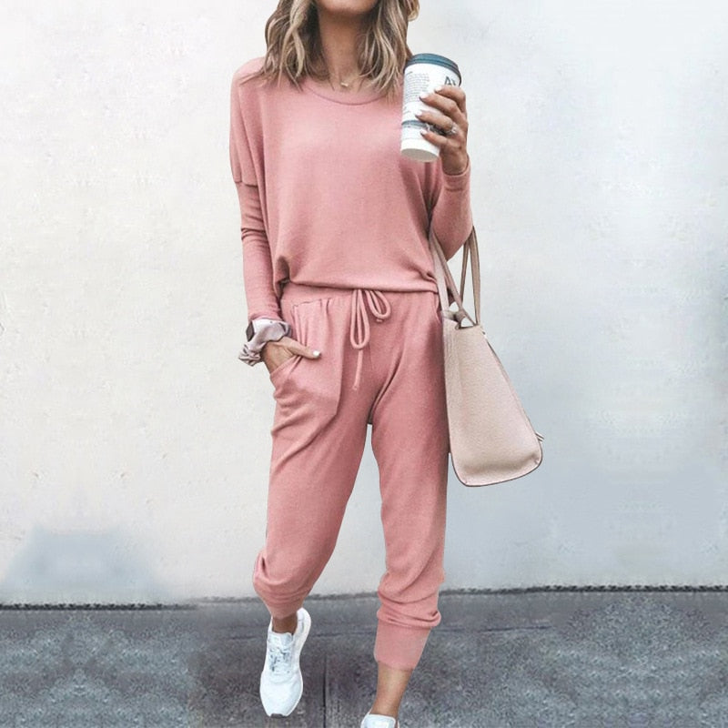 Levoire | Ensemble De Jogging Décontracté Et Confortable Pour Femmes