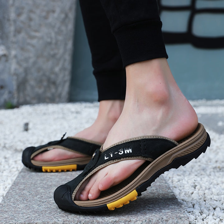 Levoire | Sandales Tongs Lisses Et Confortables