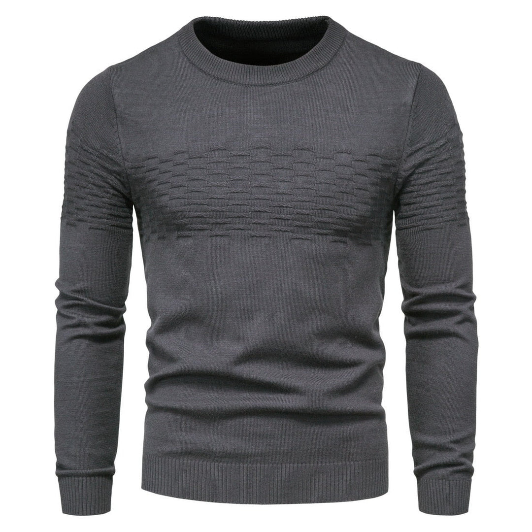 Levoire | Pull Demi-Zip Coton Gris