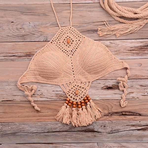 Levoire | Ensemble De Crochet Parfait Pour Une Journée D'Été Saumon rose Haut