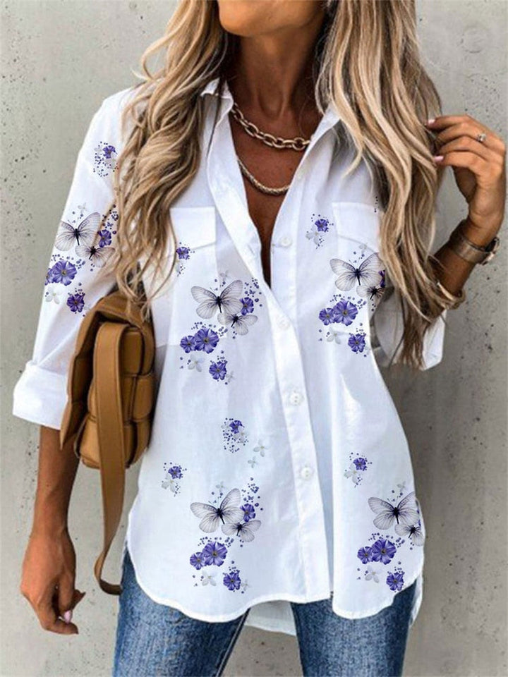Levoire | Blouse Avec Imprimé Papillon 1