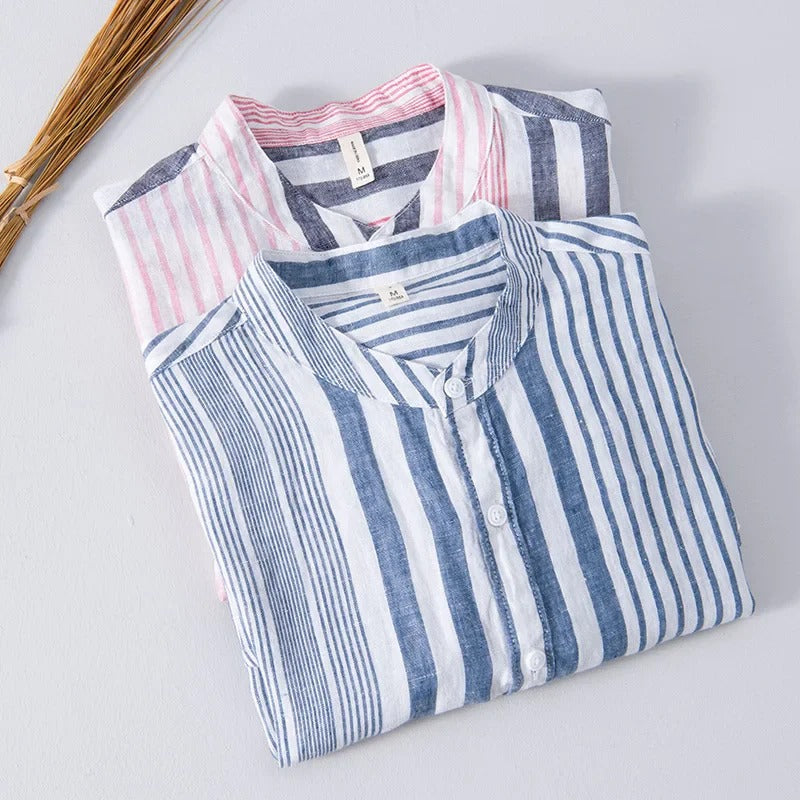 Levoire | Élégante Chemise Rayée De Loisir