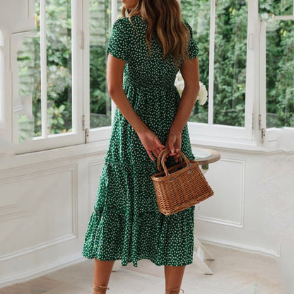 Levoire | Robe Avec Imprimé À Pois Pour Femmes