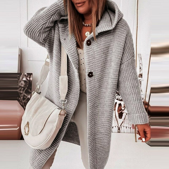 Levoire | Pull en laine tricoté Gris