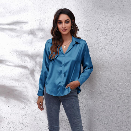 Levoire | Blouse En Satin Shila - Une Blouse D'Été Légère Pour Femmes