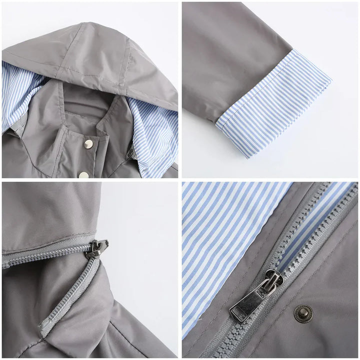 Levoire | Veste Coupe-Vent Polyvalente Avec Capuche