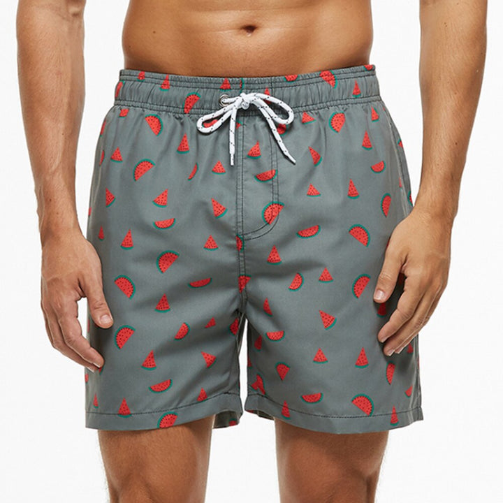 Levoire | Maillots De Bain Accrocheurs Gris & Pastèques
