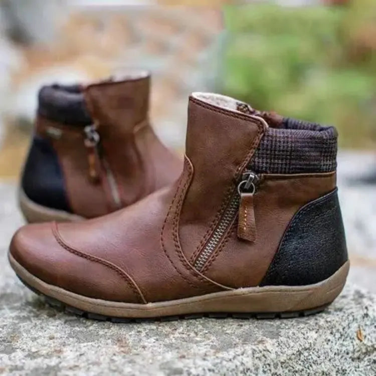 Levoire | Bottes Orthopédiques Imperméables Premium Braun