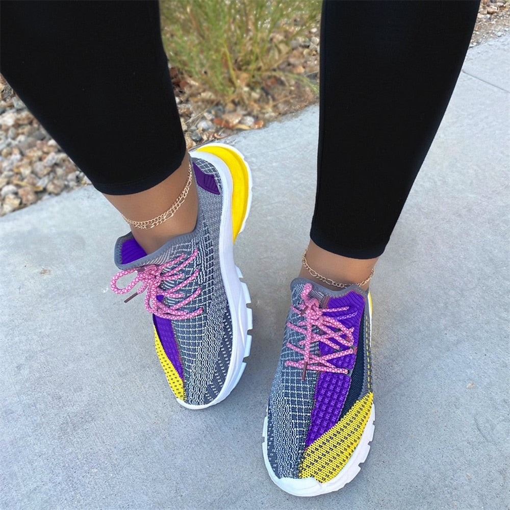 Levoire | Baskets Multicolores Respirantes Quotidien