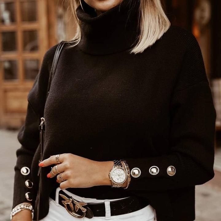 Levoire | Élégants Boutons Sur Les Manches Polo Chemise