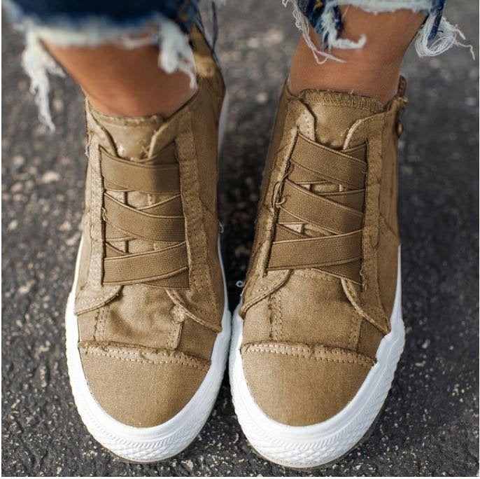 Levoire | Femmes Chaussures En Toile Or