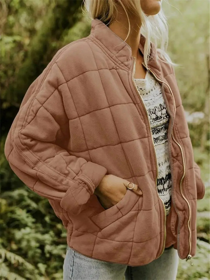 Levoire | Veste De Transition Grande Taille Veste Femme Épaisse Braun