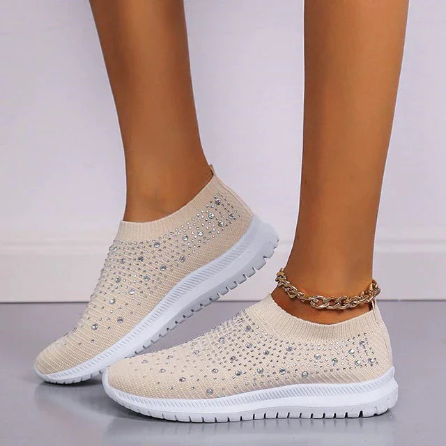 Levoire | Chaussures Femmes Sans Renforts Et Semelle Amortissante Khaki