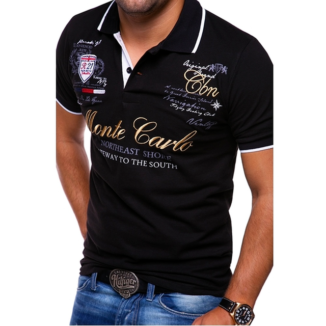 Levoire | Polo Élégant Pour Hommes noir