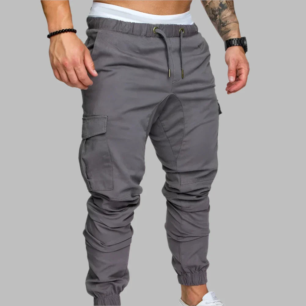 Levoire | Pantalon De Jogging Pour Hommes Avec Poches Gris clair