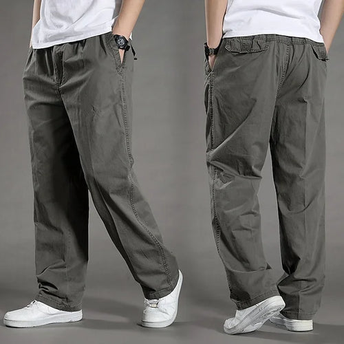 Levoire | Loose Fit Coton Cargo Pantalon Pantalon Baggy