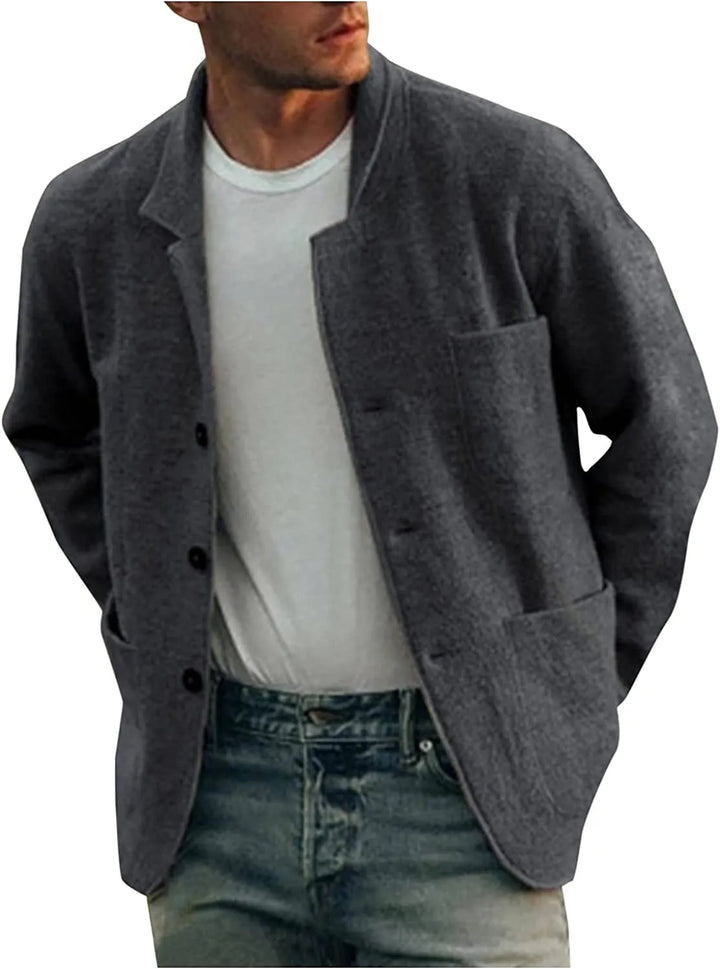 Levoire | Veste Blazer Décontractée À Boutons Chemise