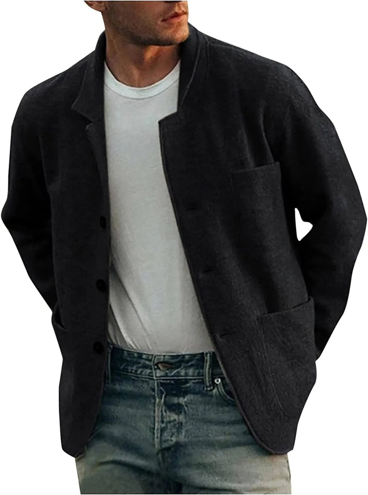 Levoire | Veste Blazer Décontractée À Boutons Chemise