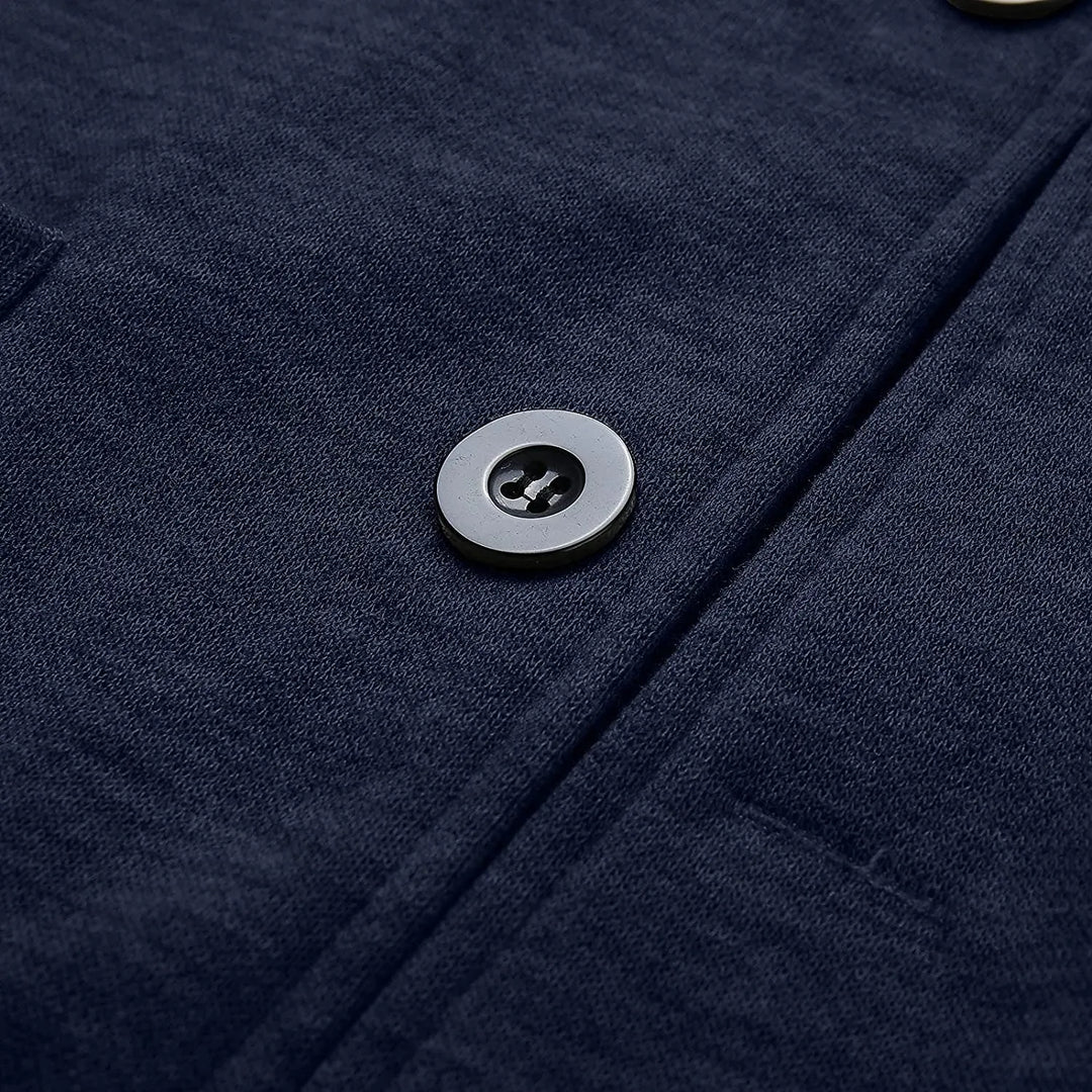 Levoire | Veste Blazer Décontractée À Boutons Chemise