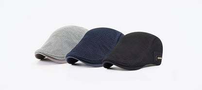 Levoire | Casquettes Plates En Maille Pour Hommes